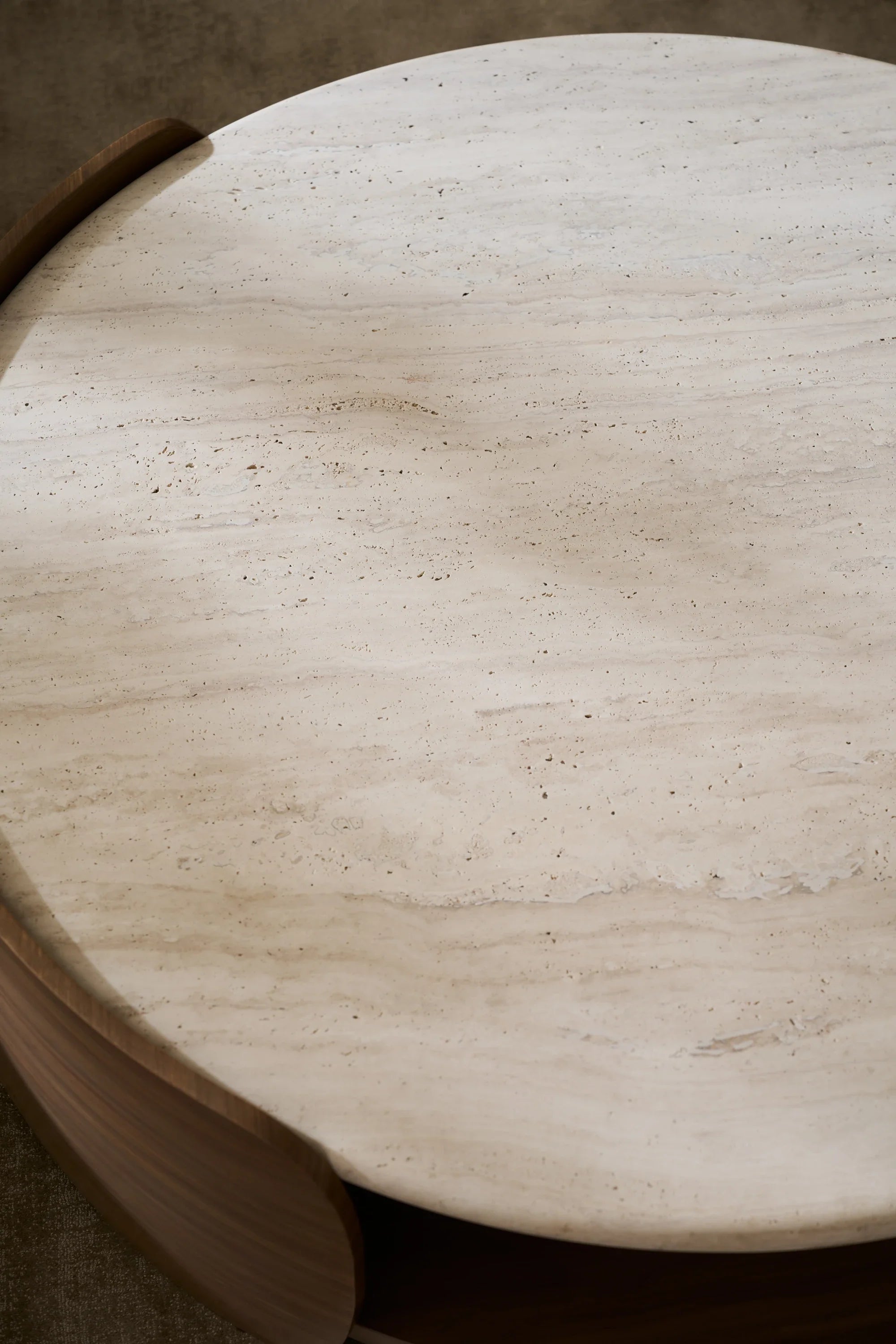 Fleur Open Cocktail Table W/Wood Shelf – Cocktail Tables by Caracole | Sutter & Vale