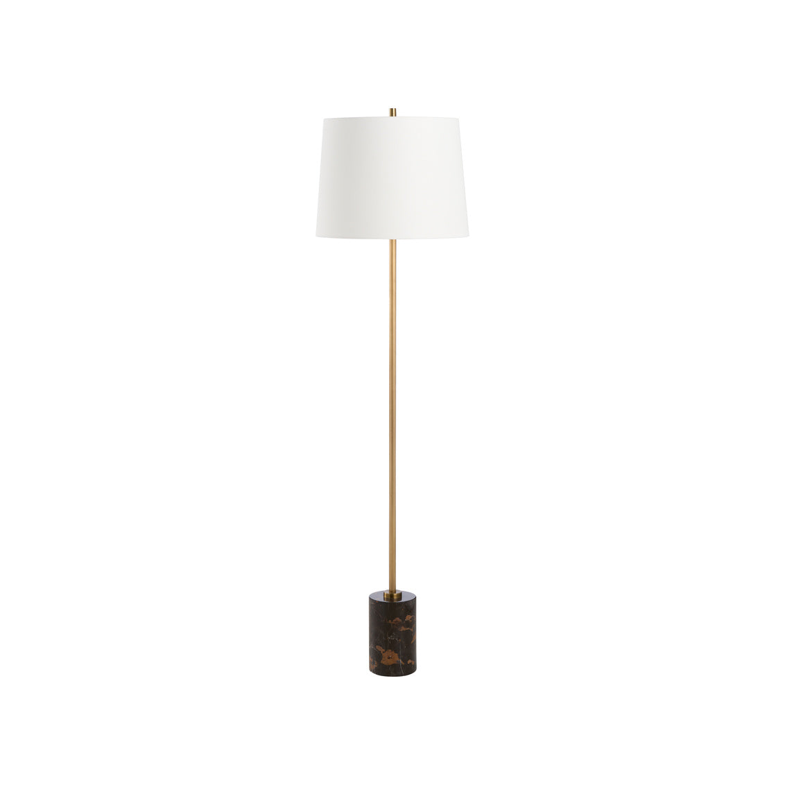 Lambeth Floor Lamp - Brown Marble