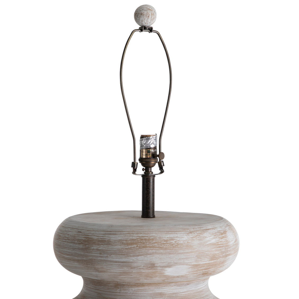 Claudius Table Lamp - Whitewashed
