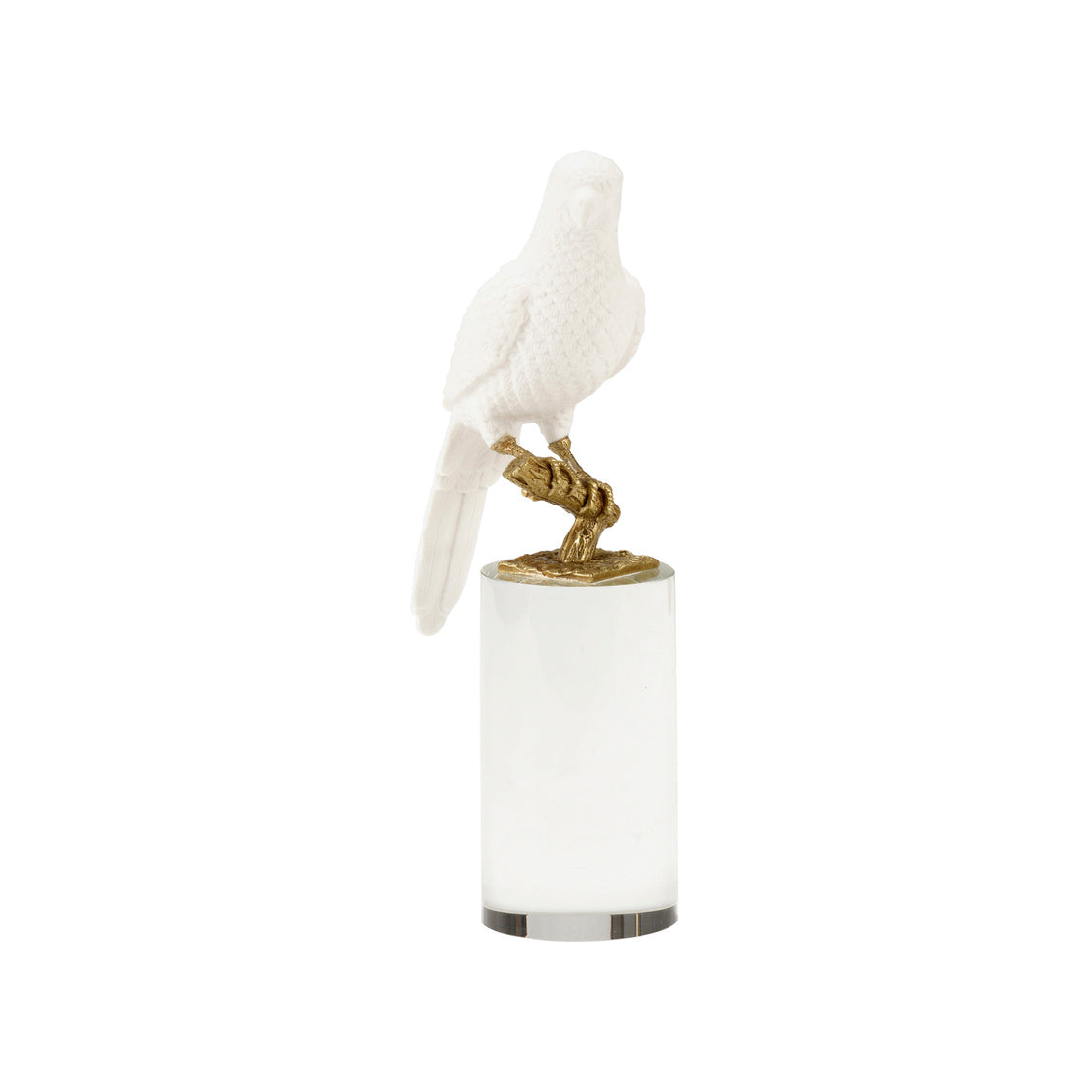 Parrot On Crystal - Round (Lg)
