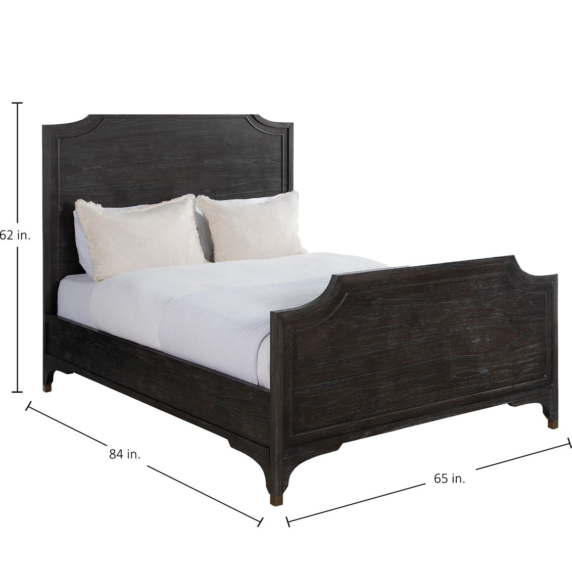 Alexandra Queen Bed - Dark