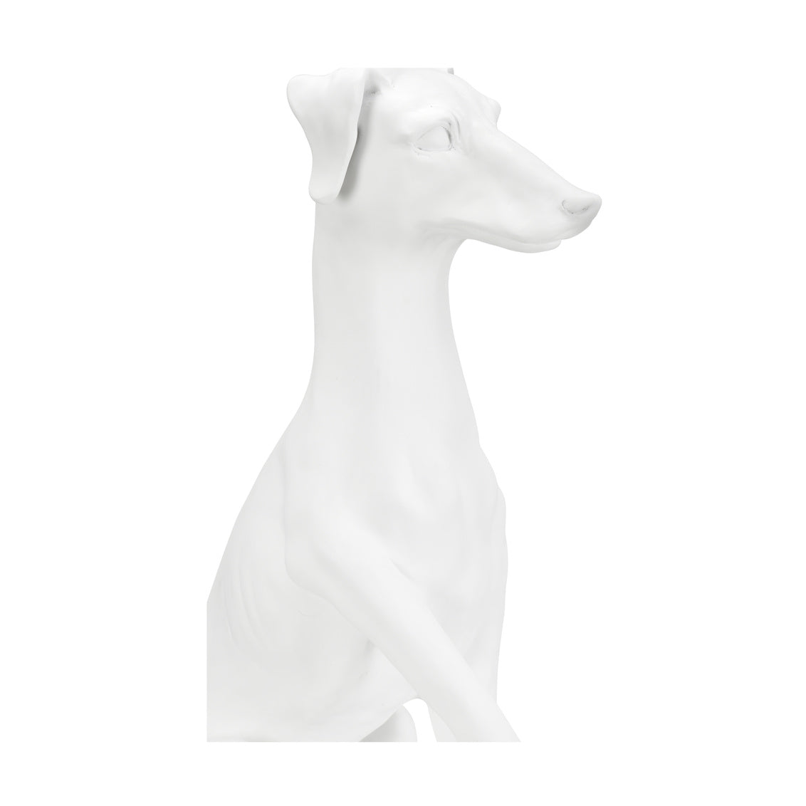 Greyhound Sculpture - White