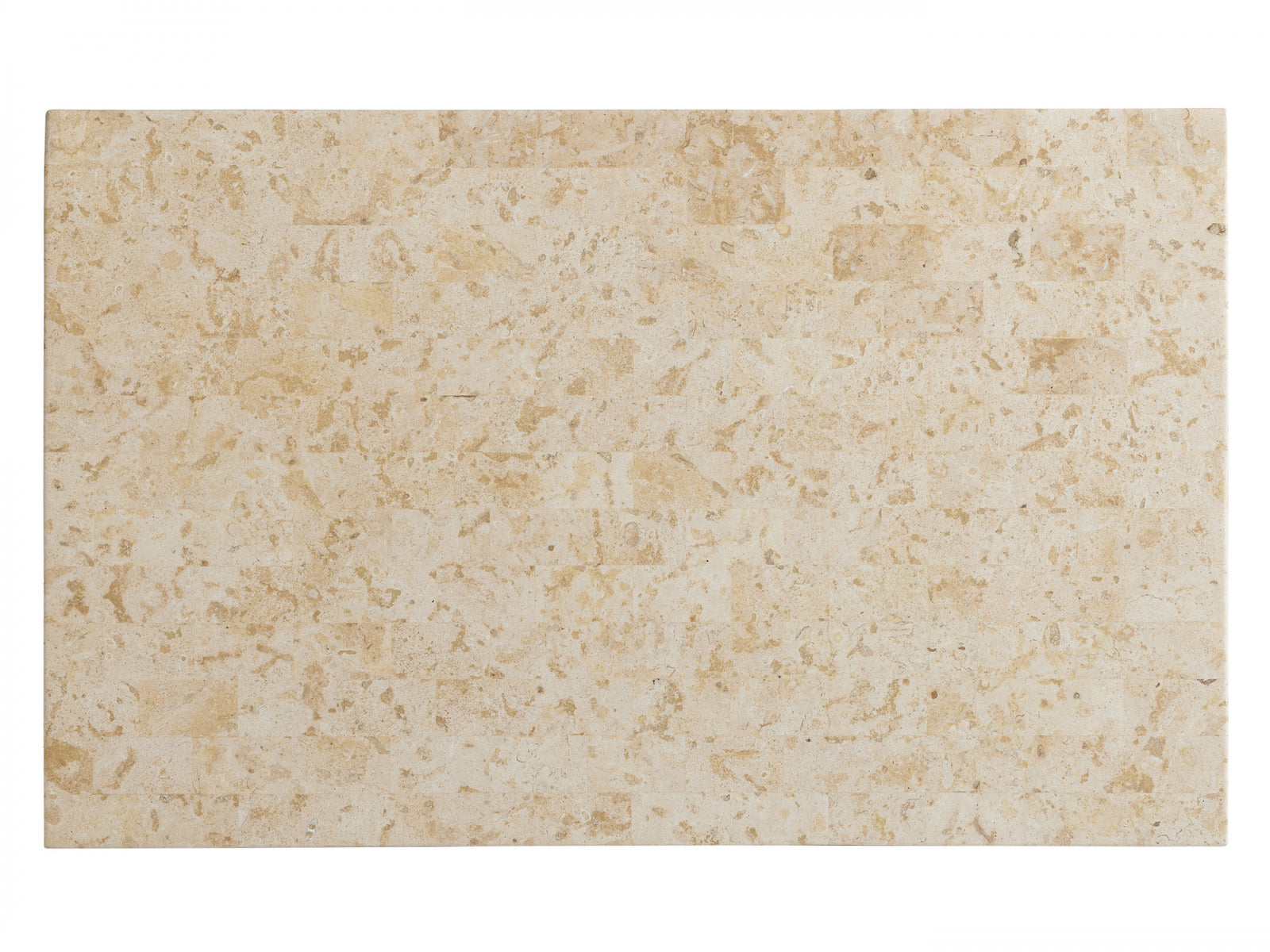 Rectangular Cocktail Table Stone Top
