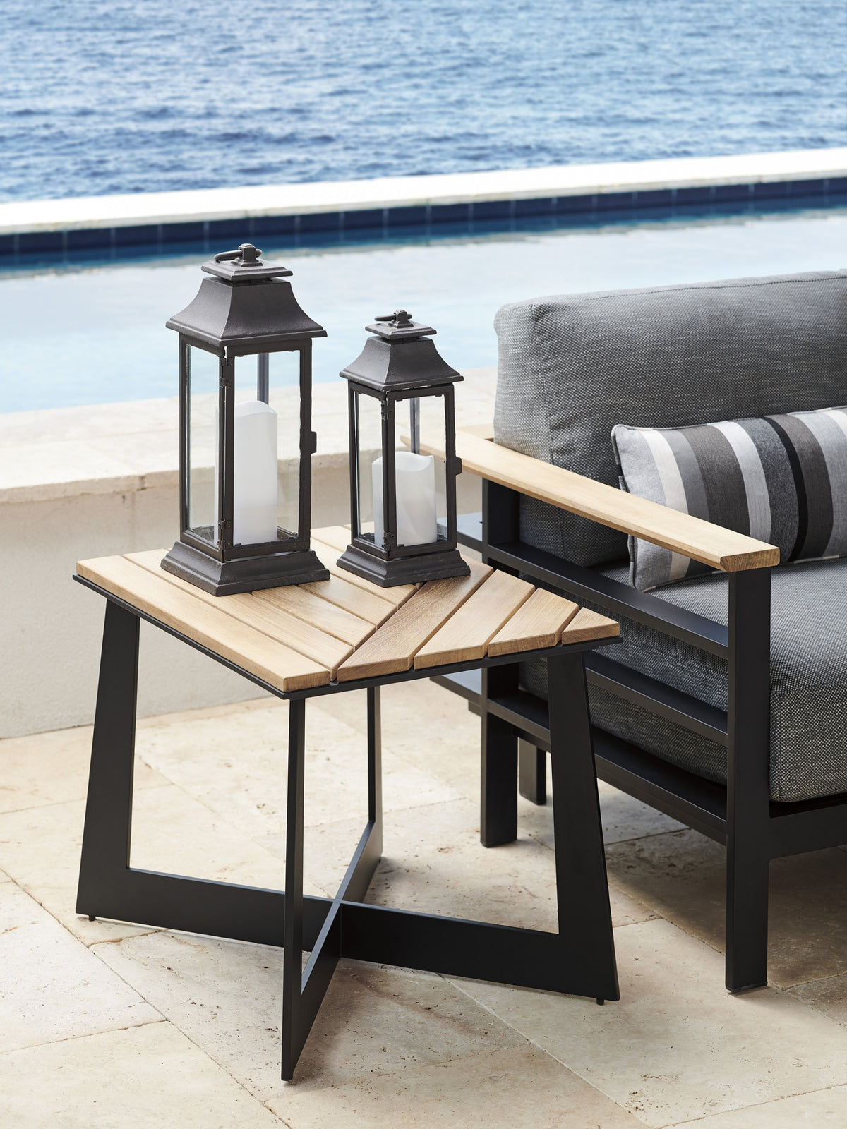 Square End Table