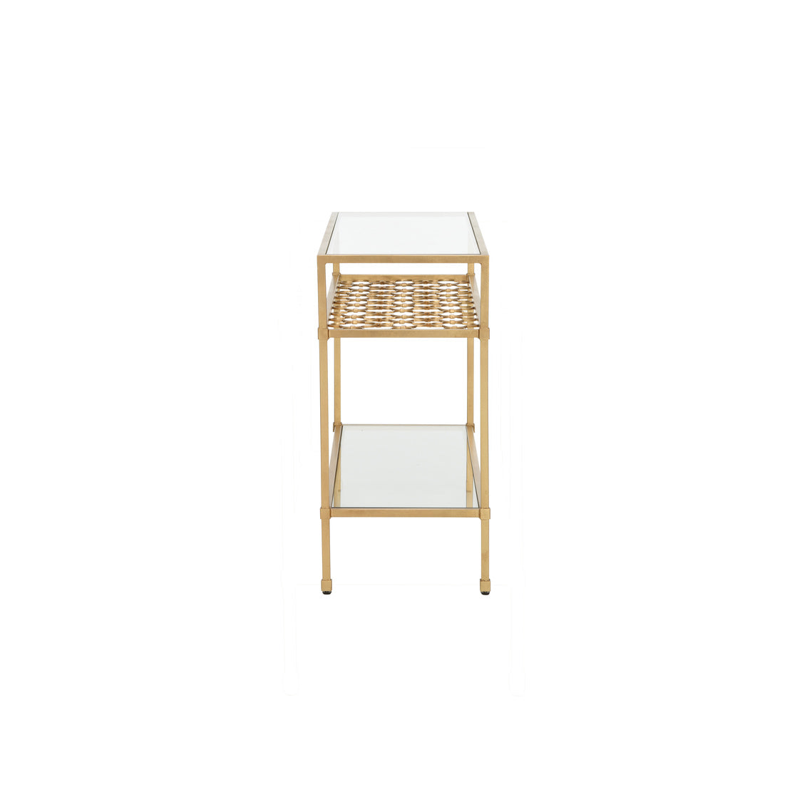 Pacific Coast Console Table-Gold