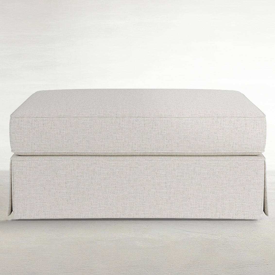 Westley Ottoman & 12 - Skirted