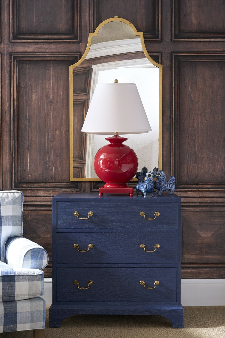 Opus Ceramic Lamp - Red in 31 / Ceramic/Porcelain - Chelsea House