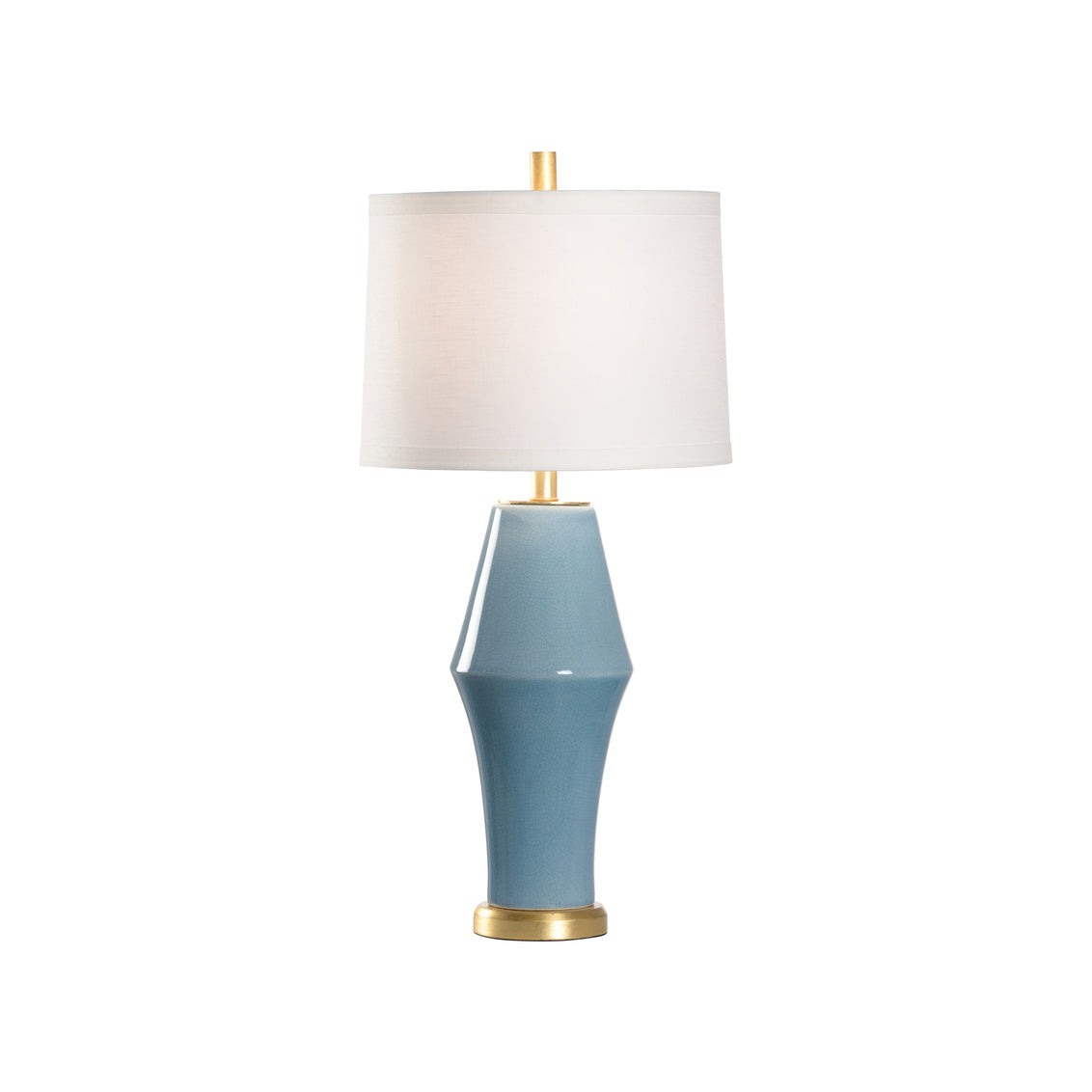 St Michael Lamp - Light Blue in 29 / Ceramic/Porcelain - Chelsea House
