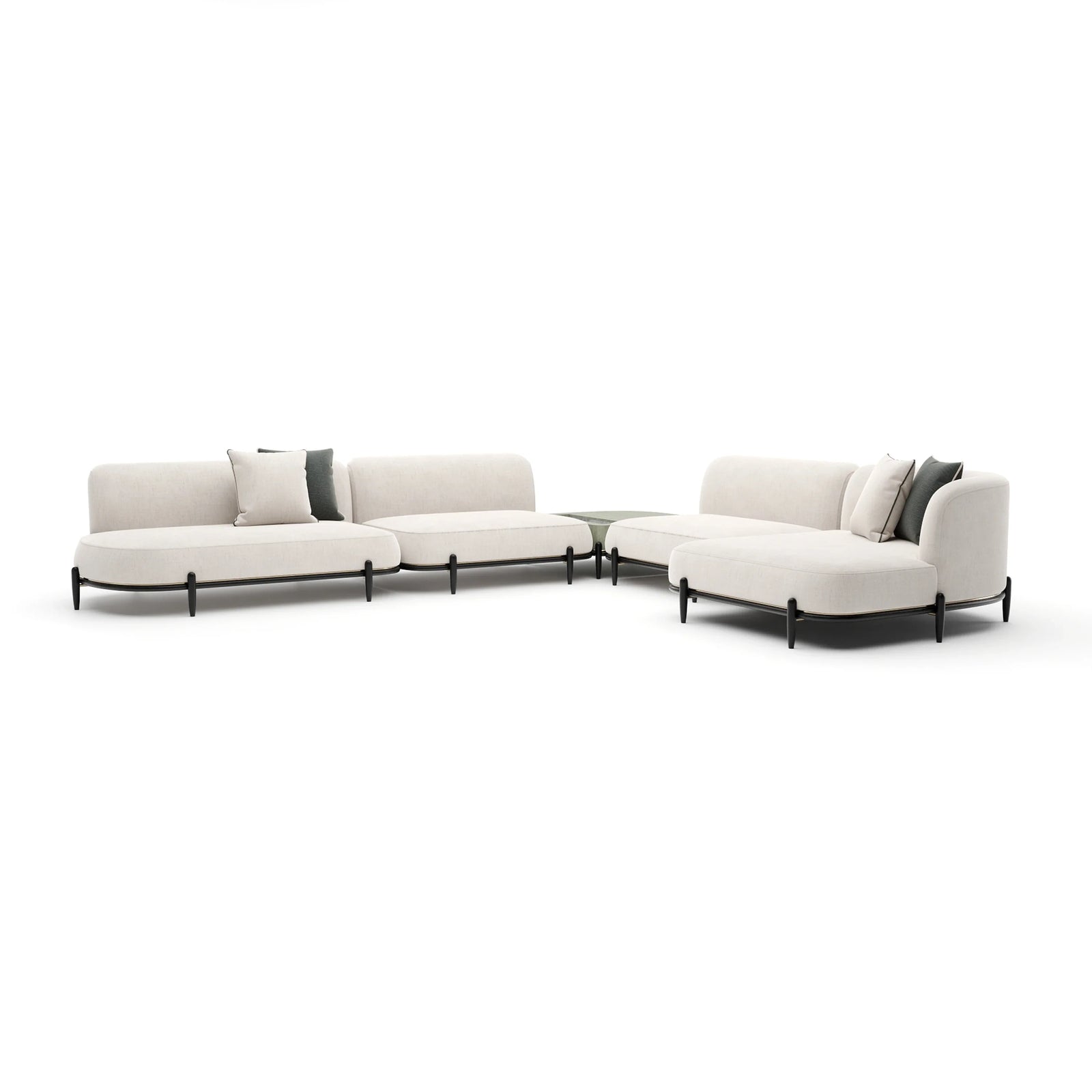 Madera Laf Large L Sectional