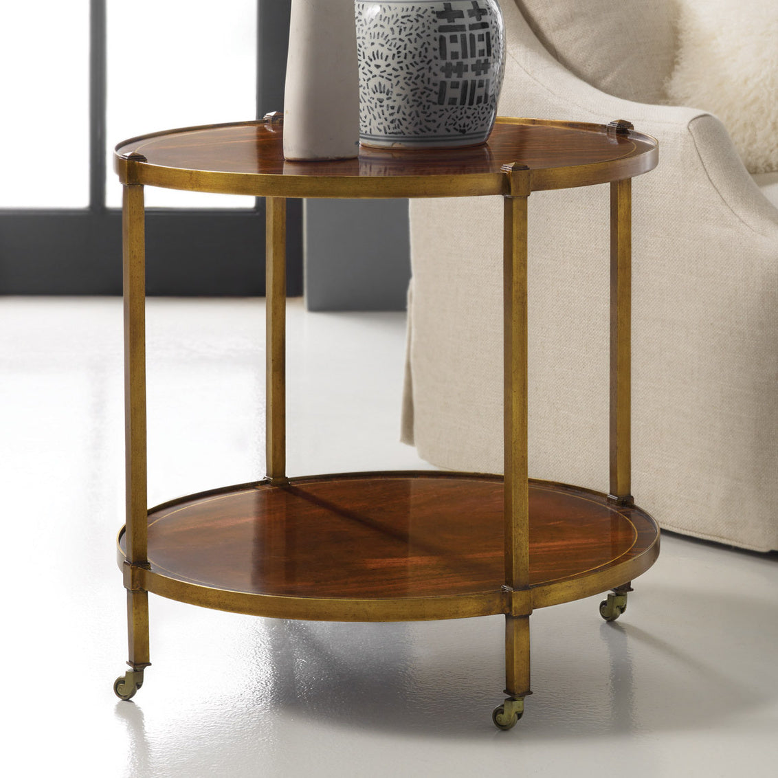 Round Inlaid Table – Table by Modern History | Sutter & Vale