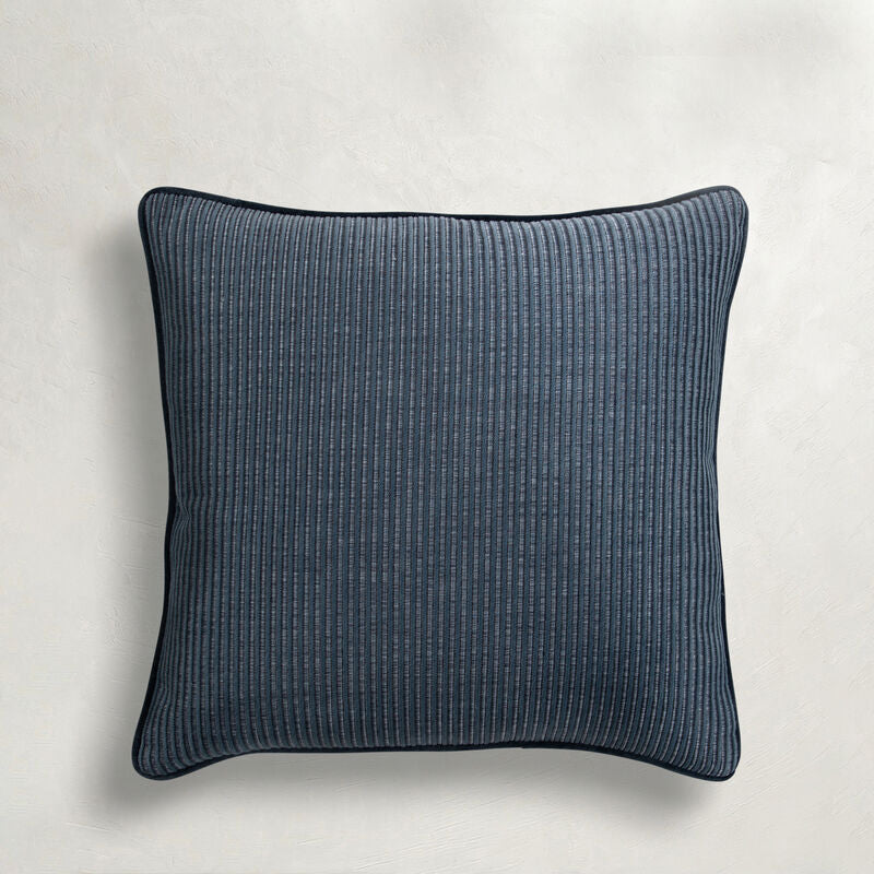 Textured Stripe Marine Poly 24x24