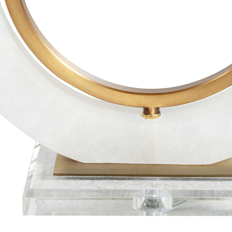 Janelle Table Lamp - Alabaster