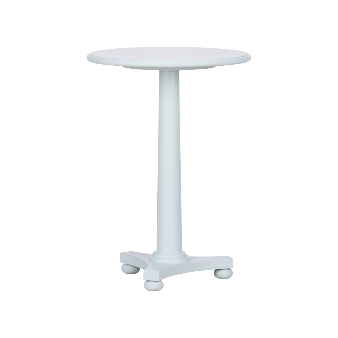 Louisville Side Table - Blue in Light Blue / Wood - Chelsea House