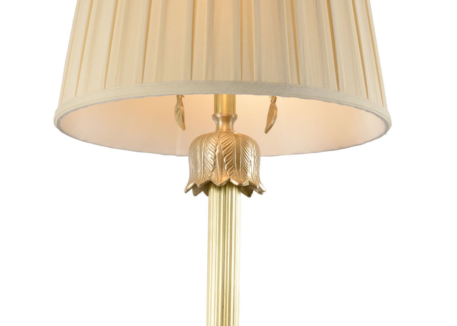 The Breakers Brass Column Lamp