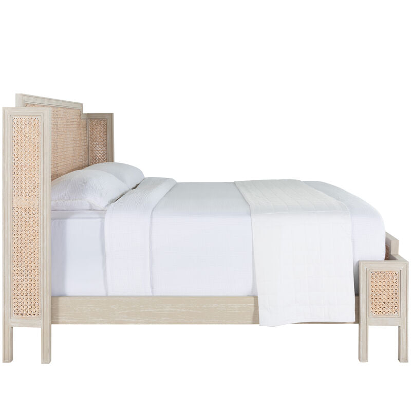 Camille King Bed - White