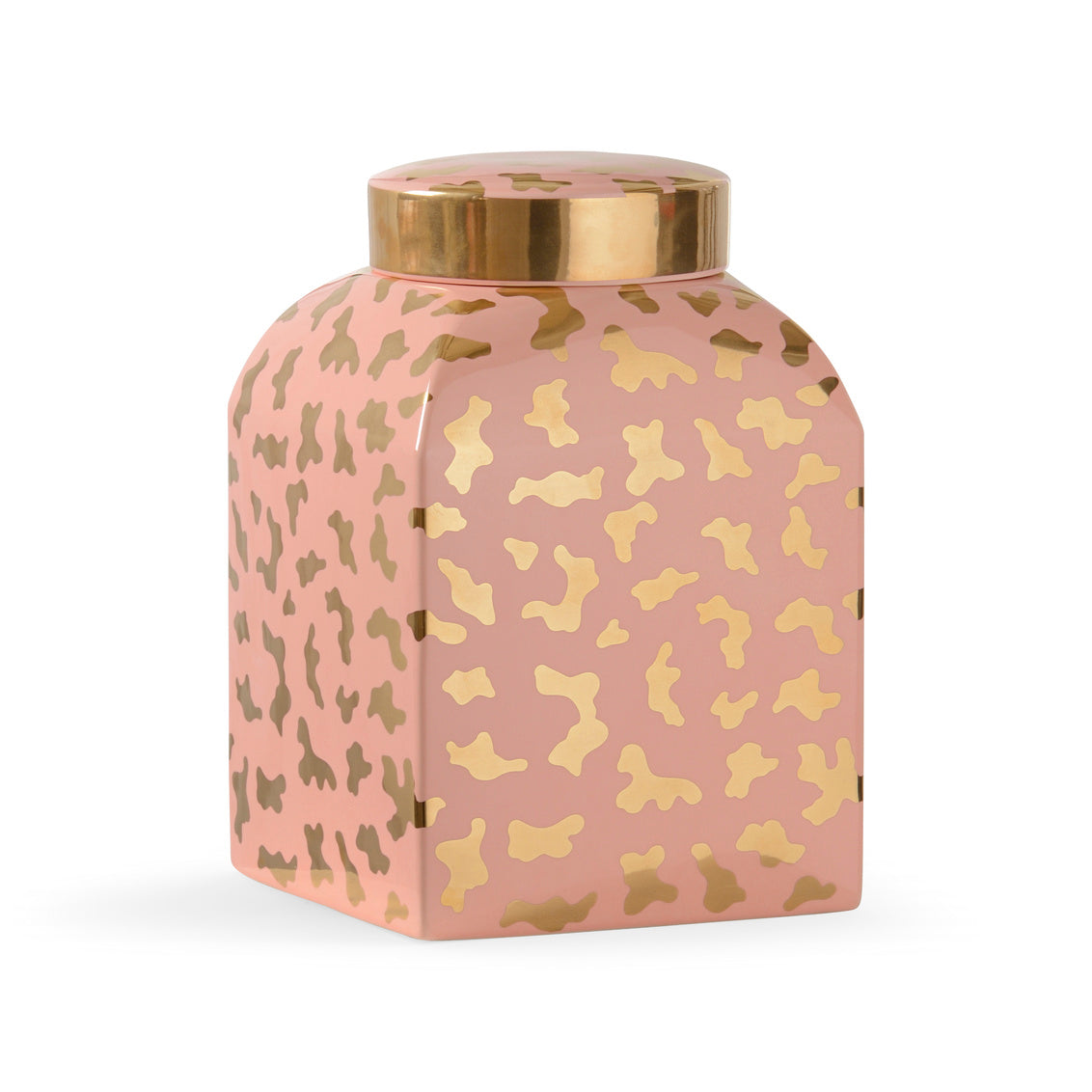 Jungle Ginger Jar - Coral
