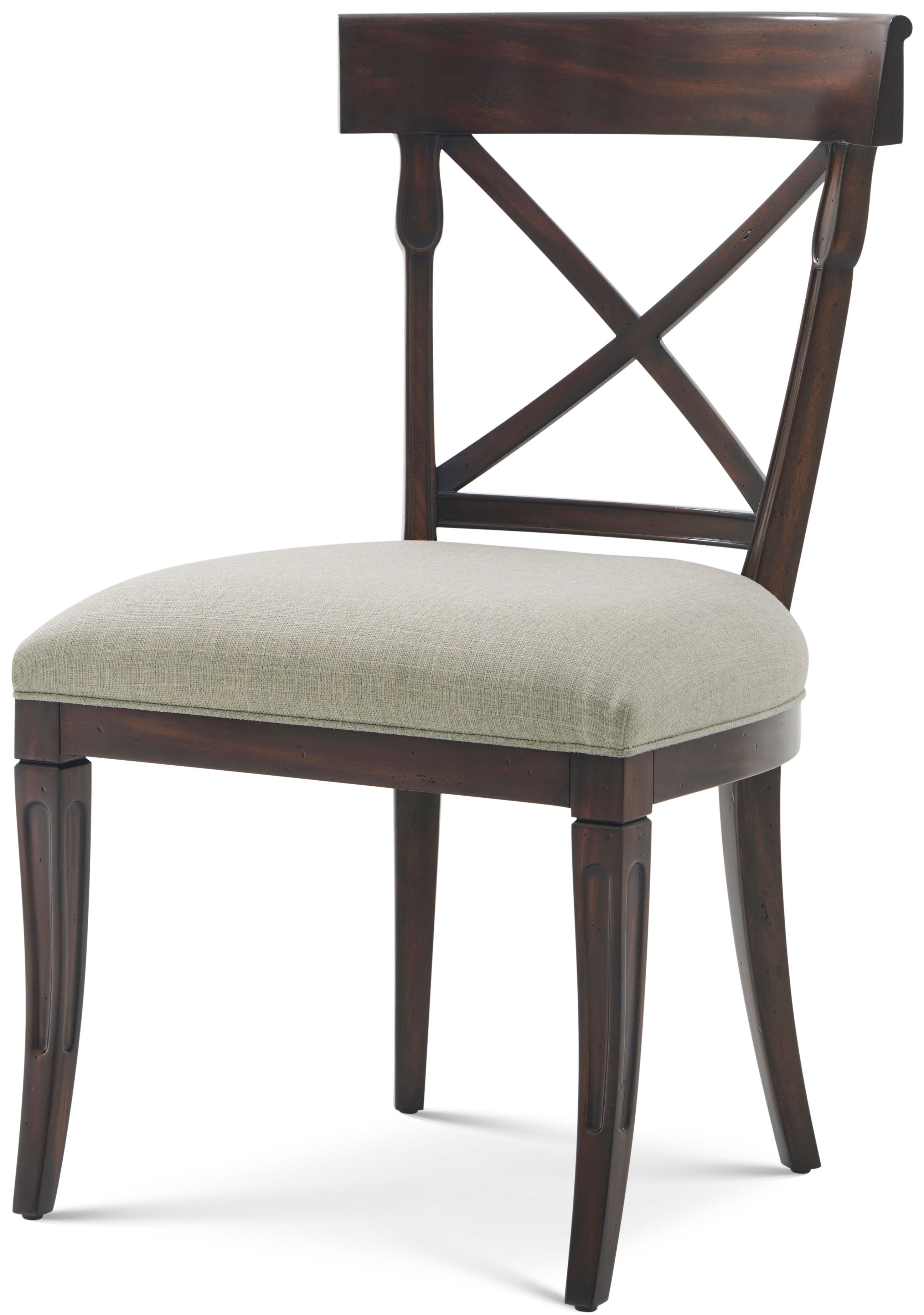 Brooksby Side chair in Mahogany - Theodore Alexander