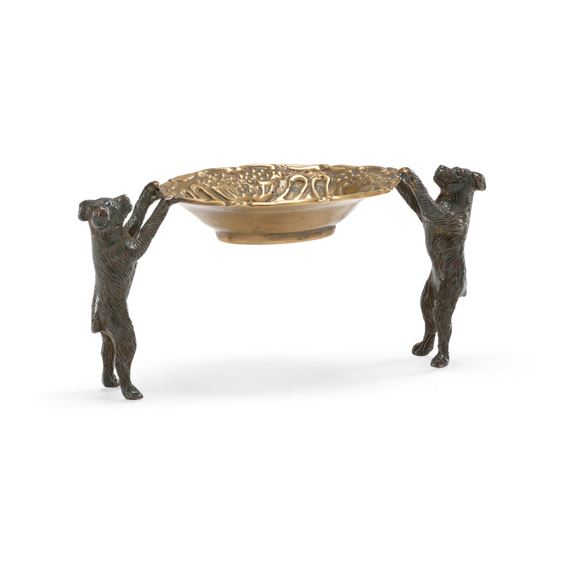 Dogs Bearing Dish