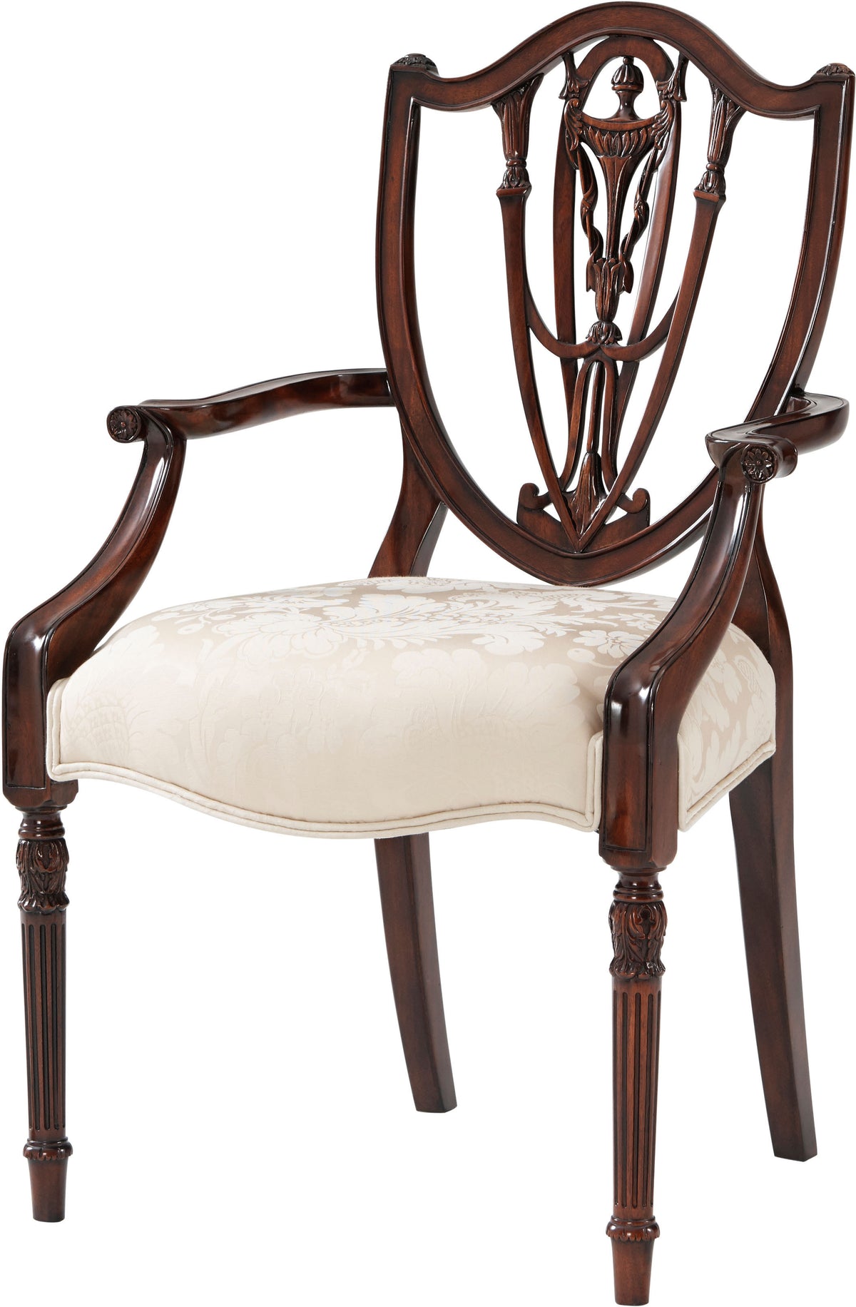 The Hidden Vase Armchair | Theodore Alexander | Sutter & Vale