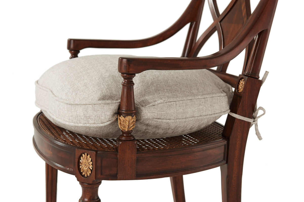 Sheraton's Dainty Chair – Dining Chairs by Theodore Alexander | Sutter & Vale