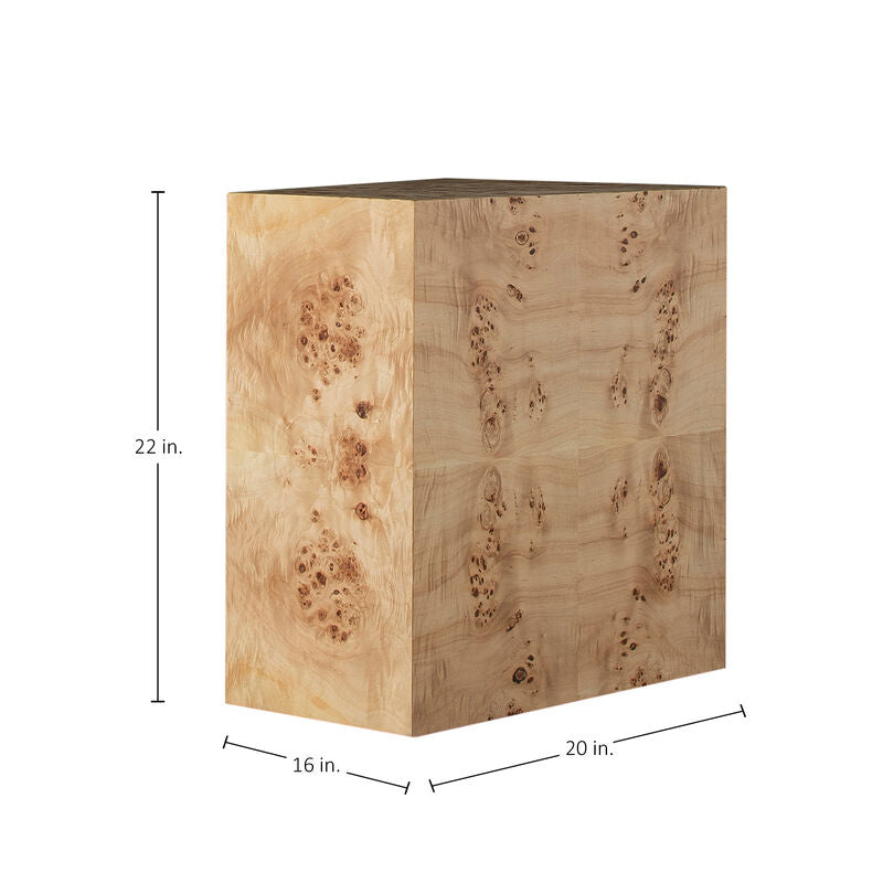Alistair Side Table - Burl