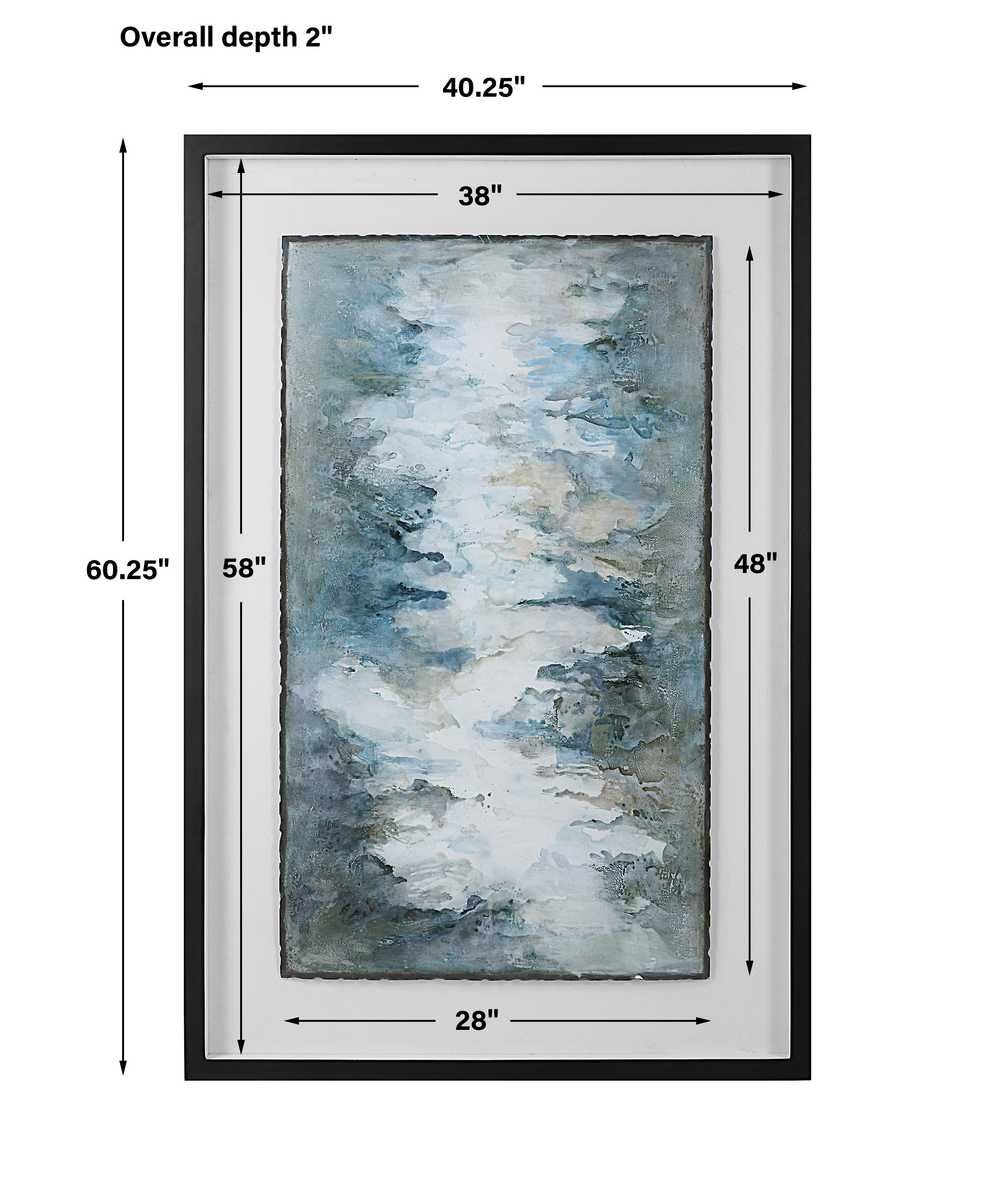 Lakeside Grande Framed Print – Art by Uttermost | Sutter & Vale
