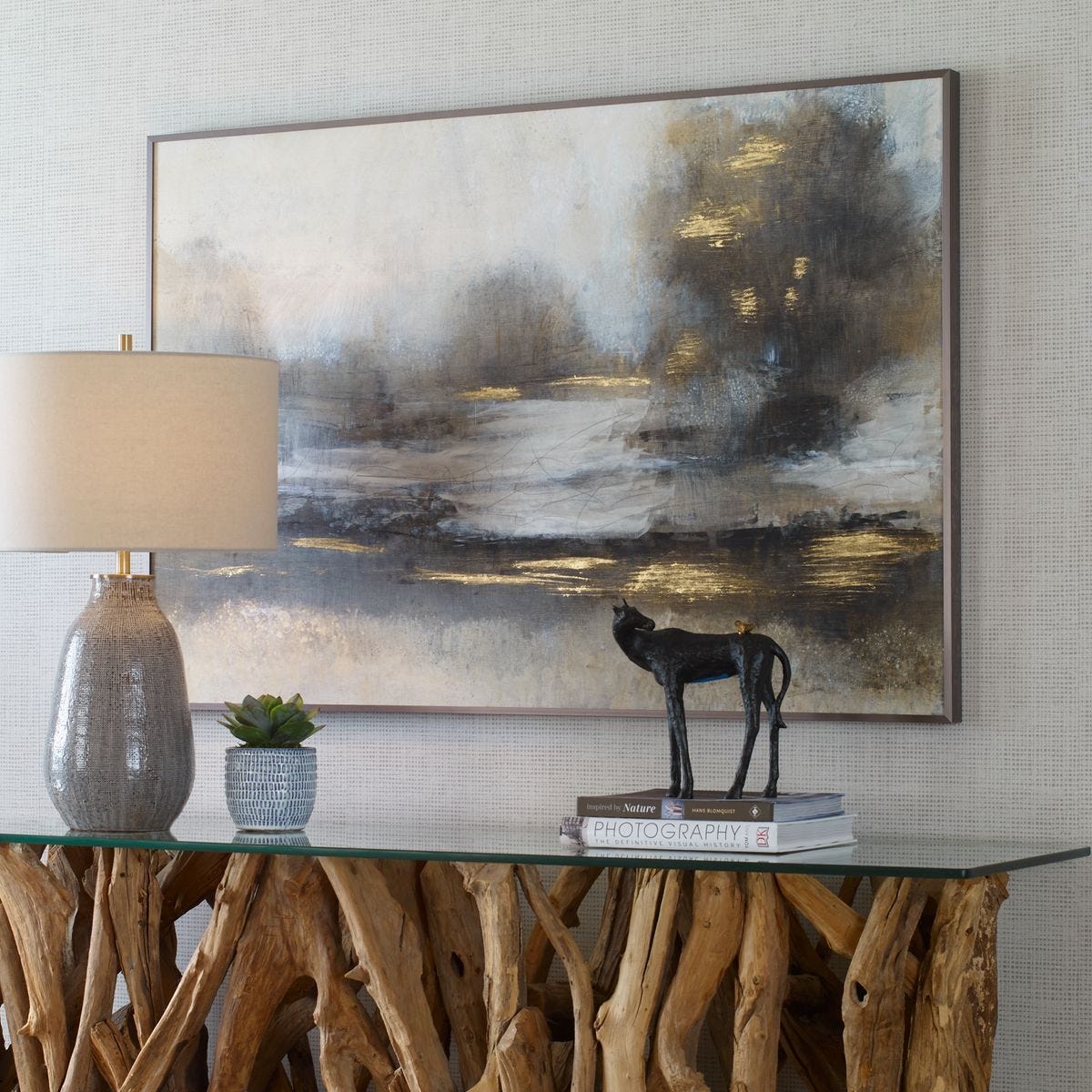 Gilt Landscape Framed Print – Art by Uttermost | Sutter & Vale