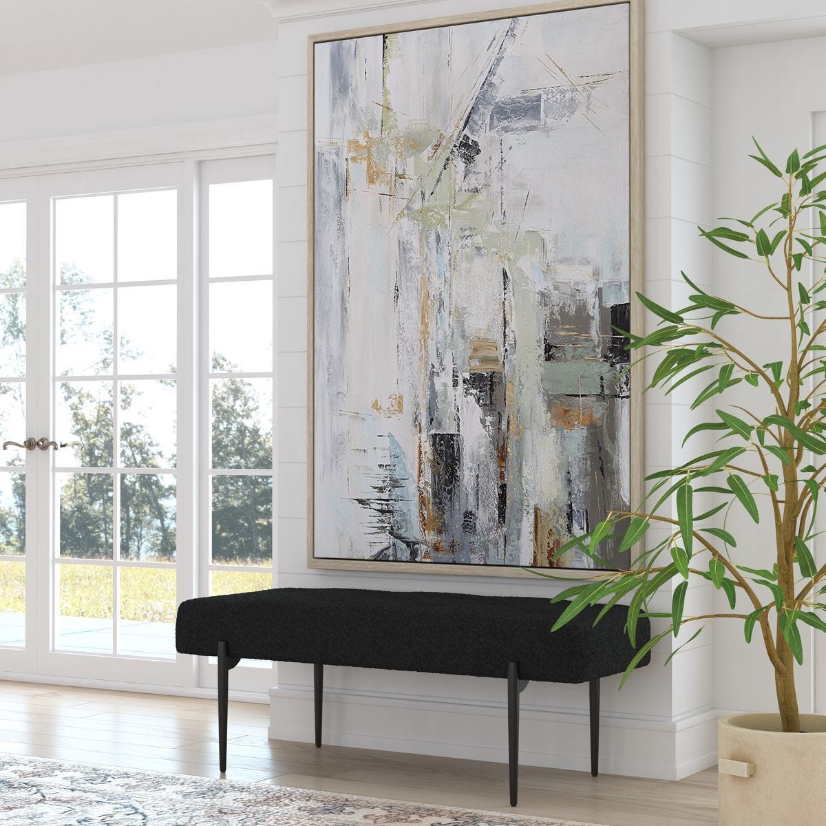 Natural Springs Hand Painted Canvas – Art by Uttermost | Sutter & Vale