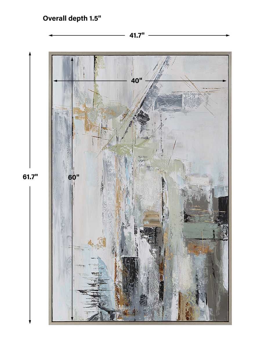 Natural Springs Hand Painted Canvas – Art by Uttermost | Sutter & Vale
