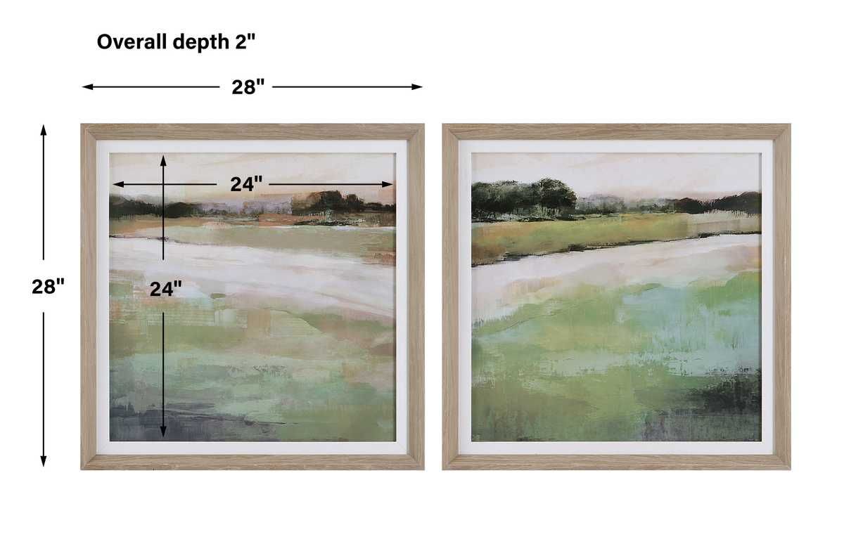 Vivid Vista Framed Prints, S/2 – Art by Uttermost | Sutter & Vale