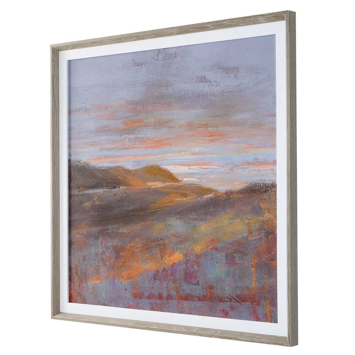 Dawn On The Hills Framed Print – Art by Uttermost | Sutter & Vale