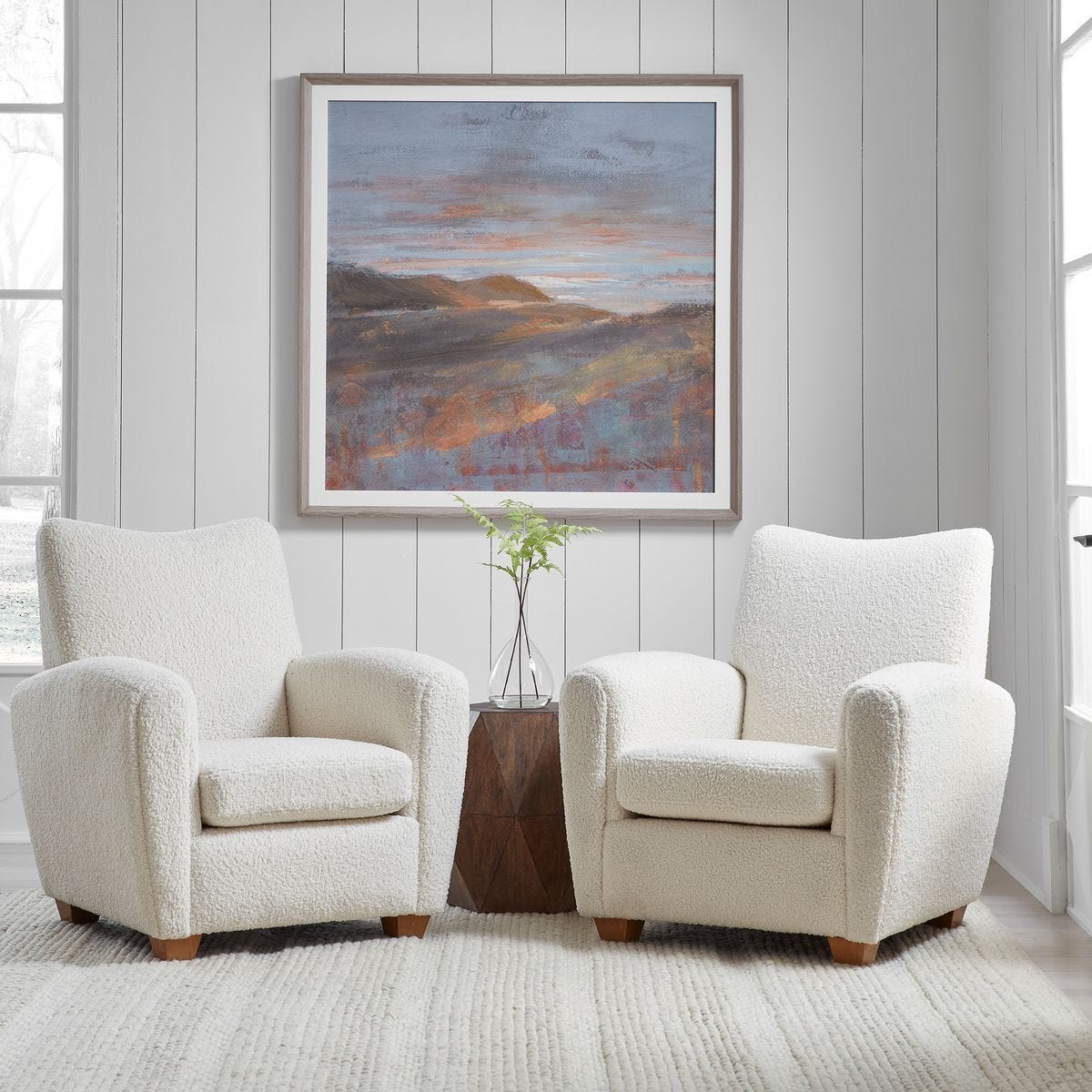 Dawn On The Hills Framed Print – Art by Uttermost | Sutter & Vale