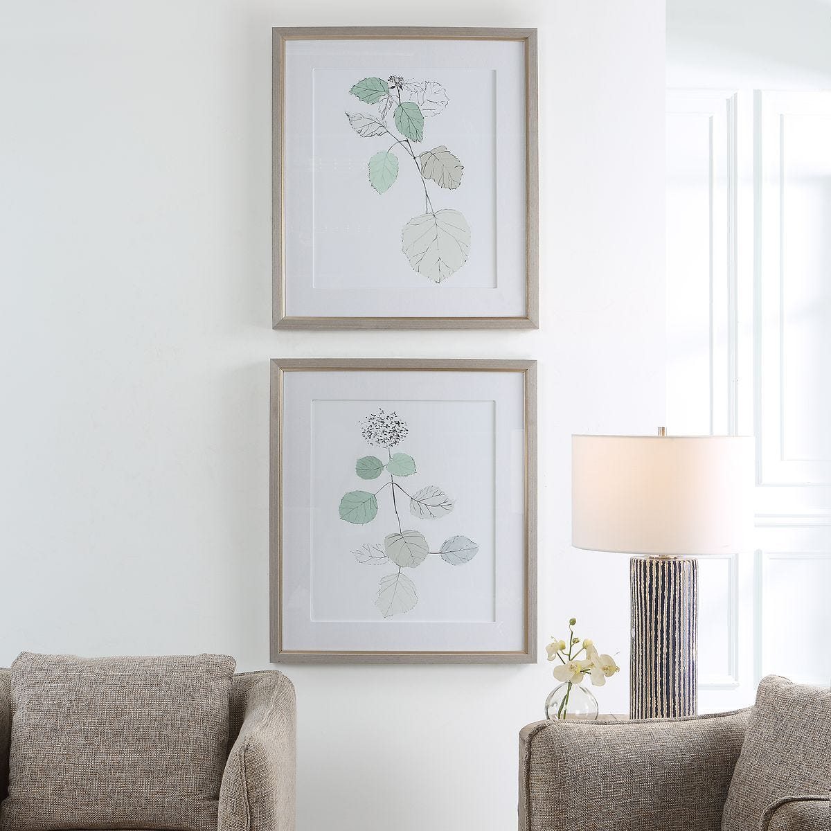 Come What May Framed Prints, S/2 – Art by Uttermost | Sutter & Vale