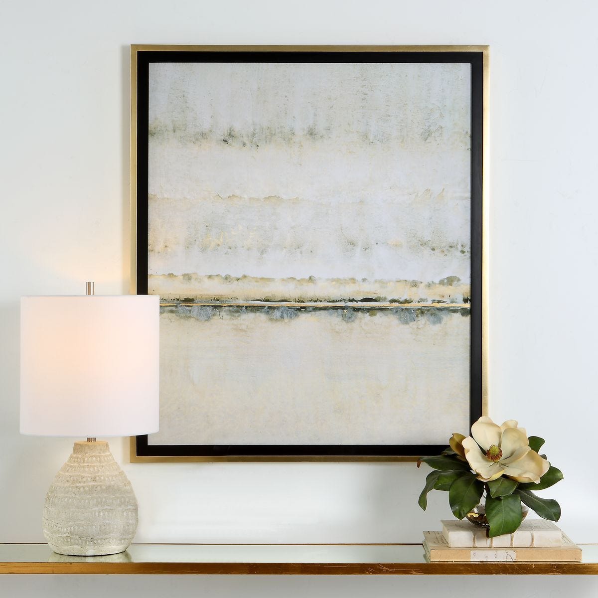 Gilded Horizon Framed Print – Art by Uttermost | Sutter & Vale