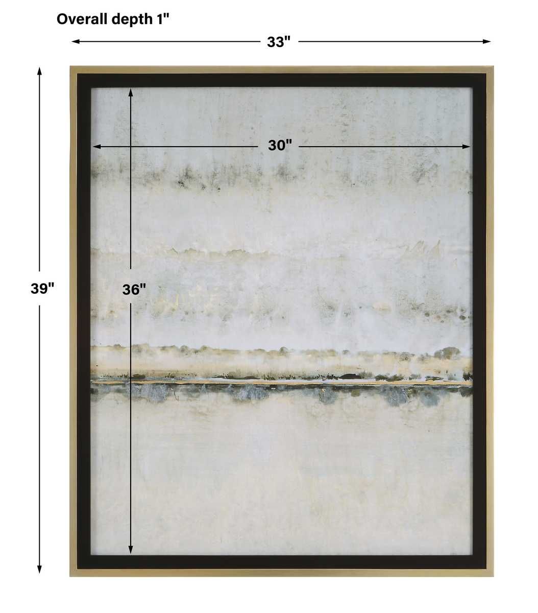Gilded Horizon Framed Print – Art by Uttermost | Sutter & Vale