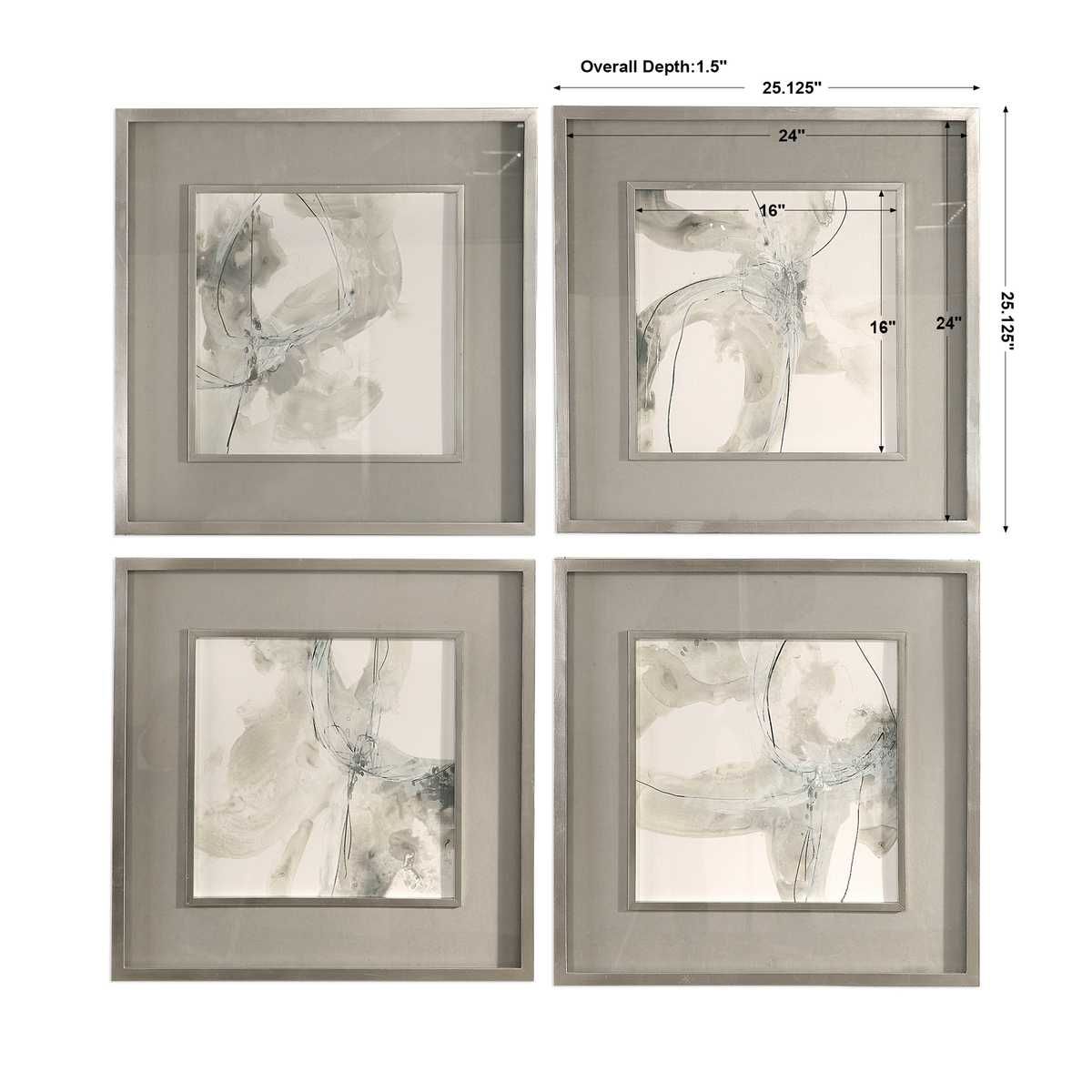 Divination Framed Prints, S/4 – Art by Uttermost | Sutter & Vale
