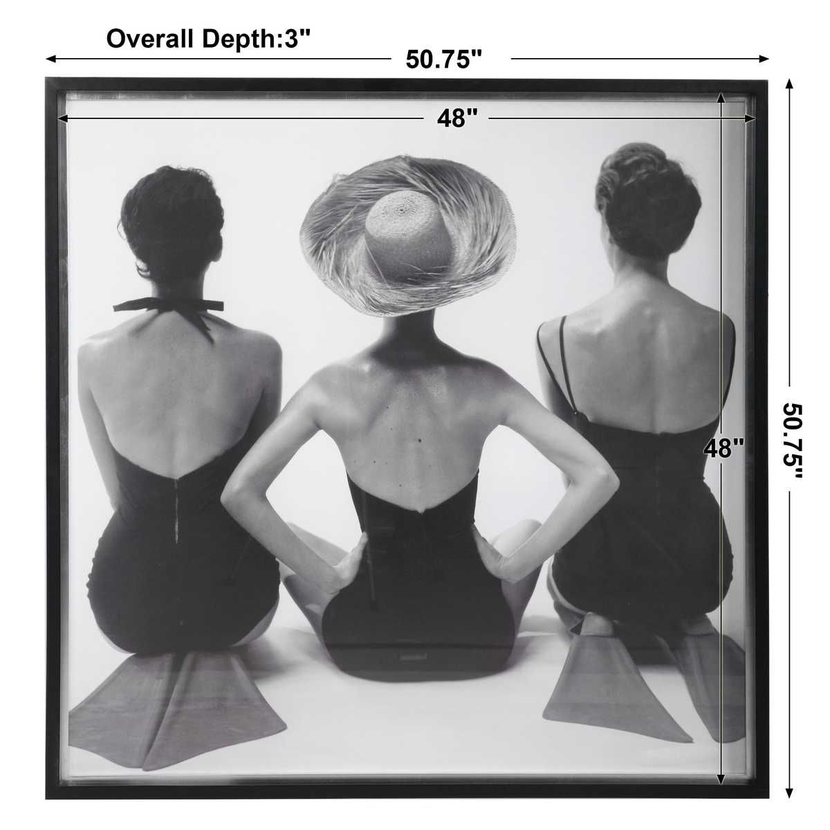Ladies' Swimwear, 1959 Framed Print – Art by Uttermost | Sutter & Vale