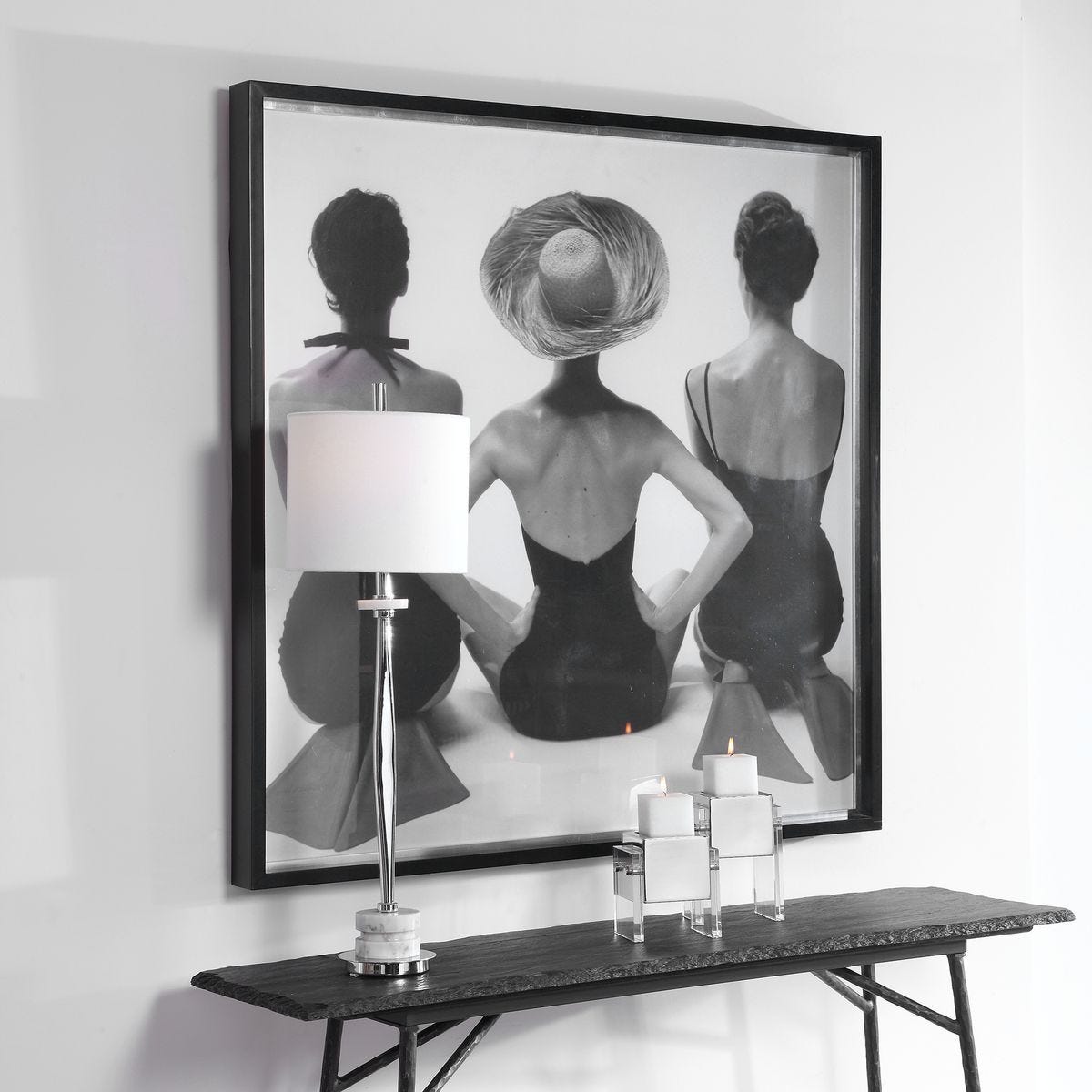 Ladies' Swimwear, 1959 Framed Print – Art by Uttermost | Sutter & Vale
