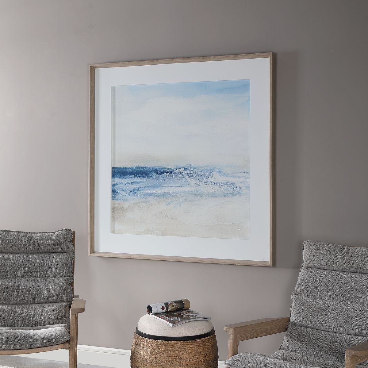 Surf and Sand Framed Print – Art by Uttermost | Sutter & Vale