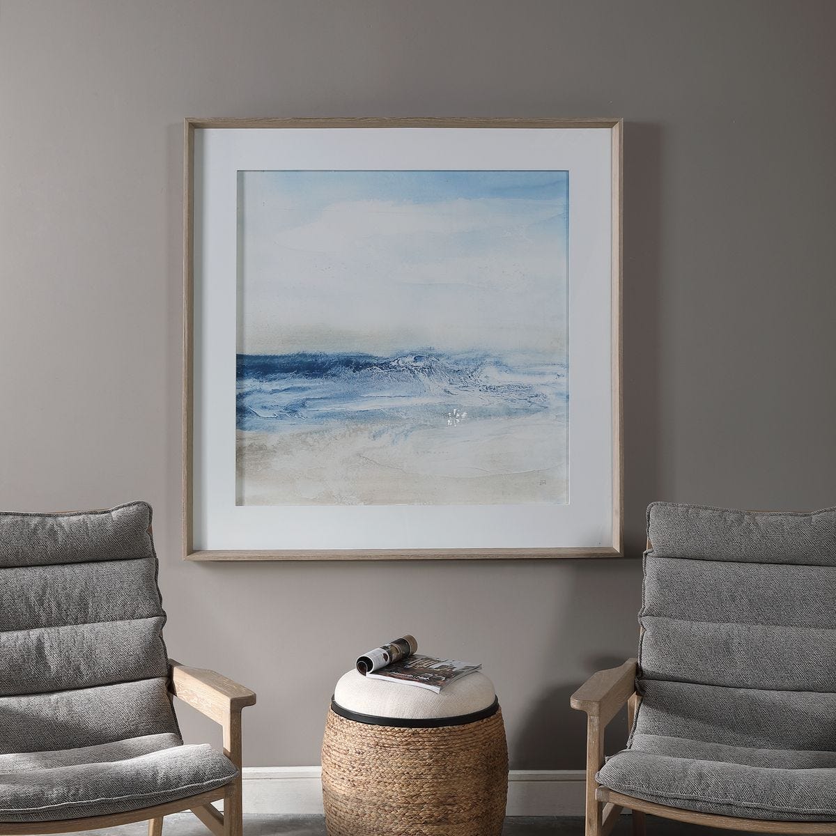 Surf and Sand Framed Print – Art by Uttermost | Sutter & Vale