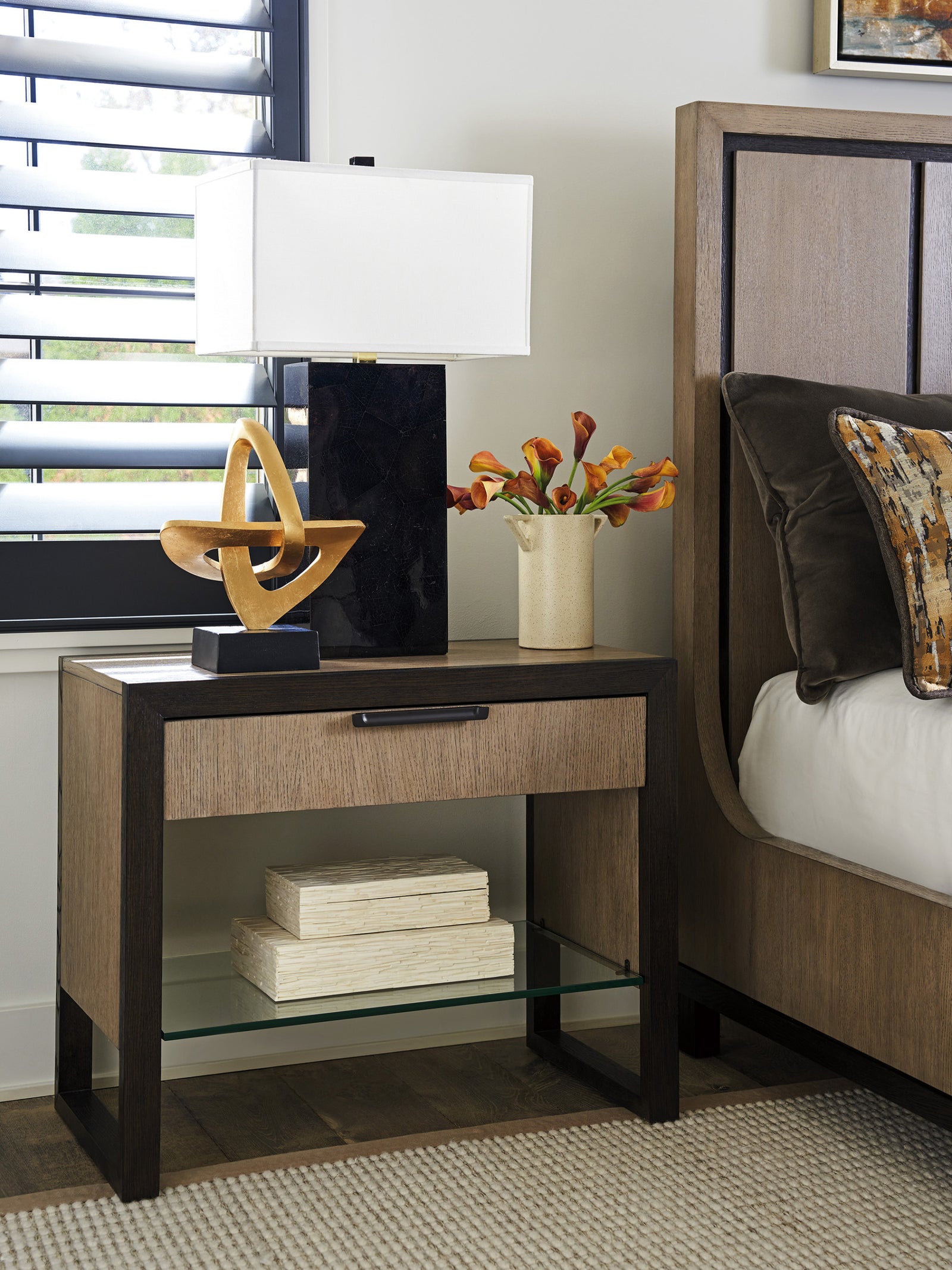 Russo Open Nightstand