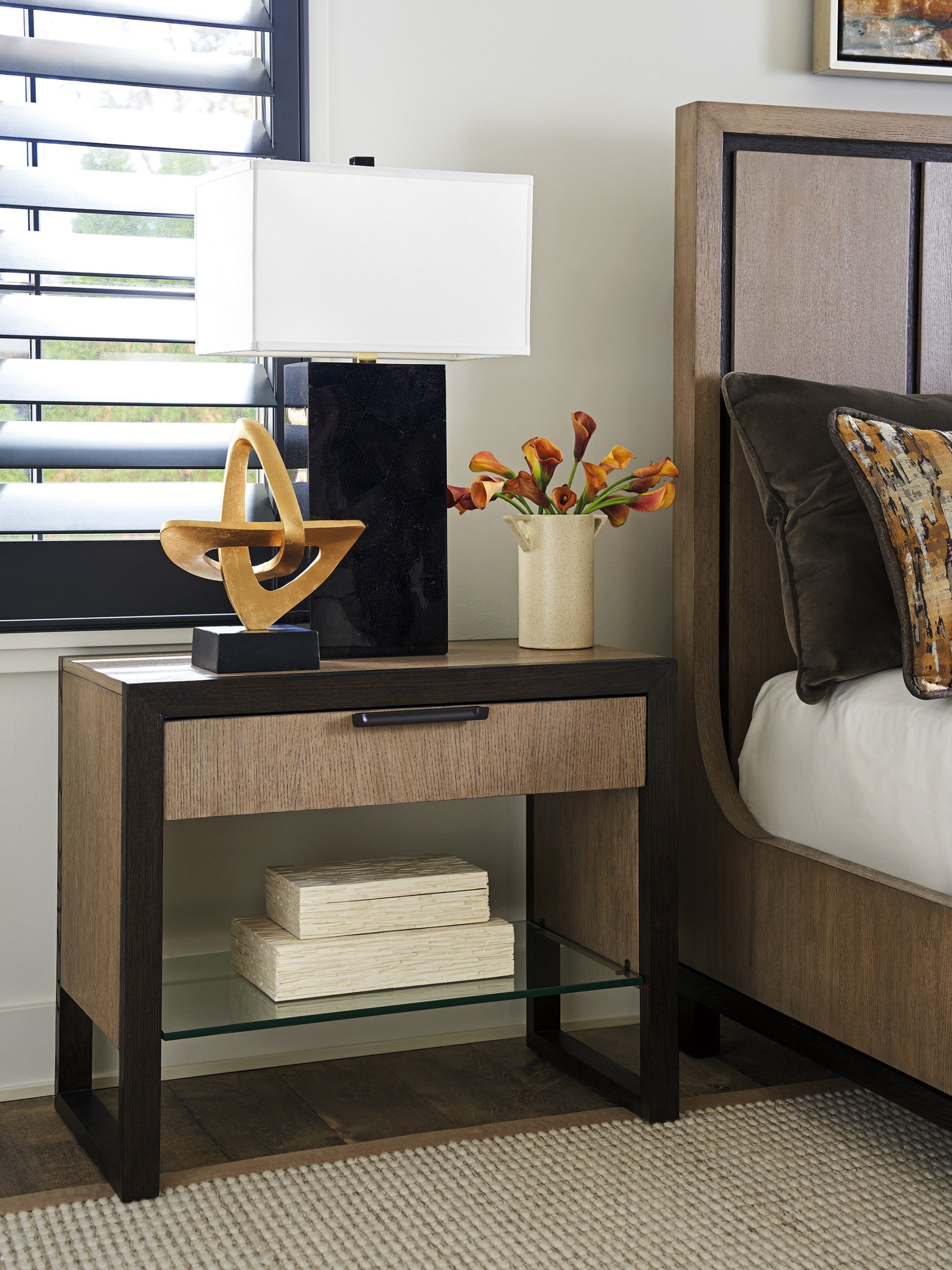 Russo Open Nightstand
