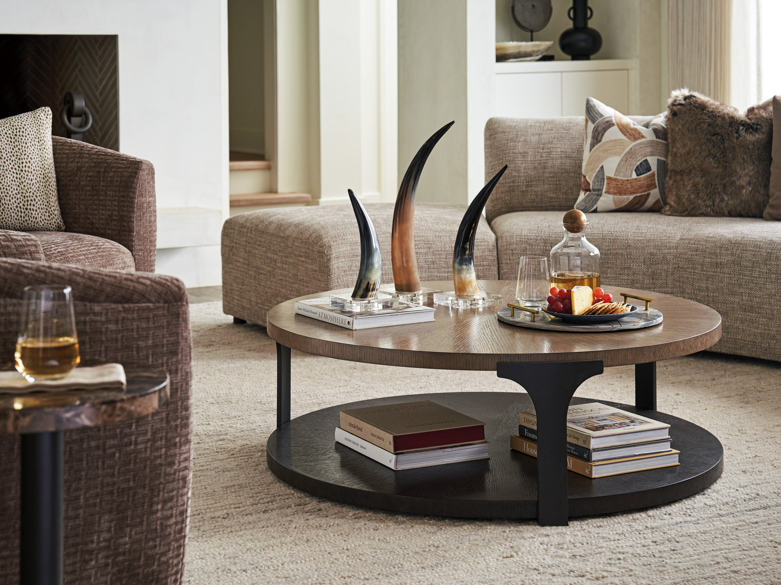 Kenya Round Cocktail Table