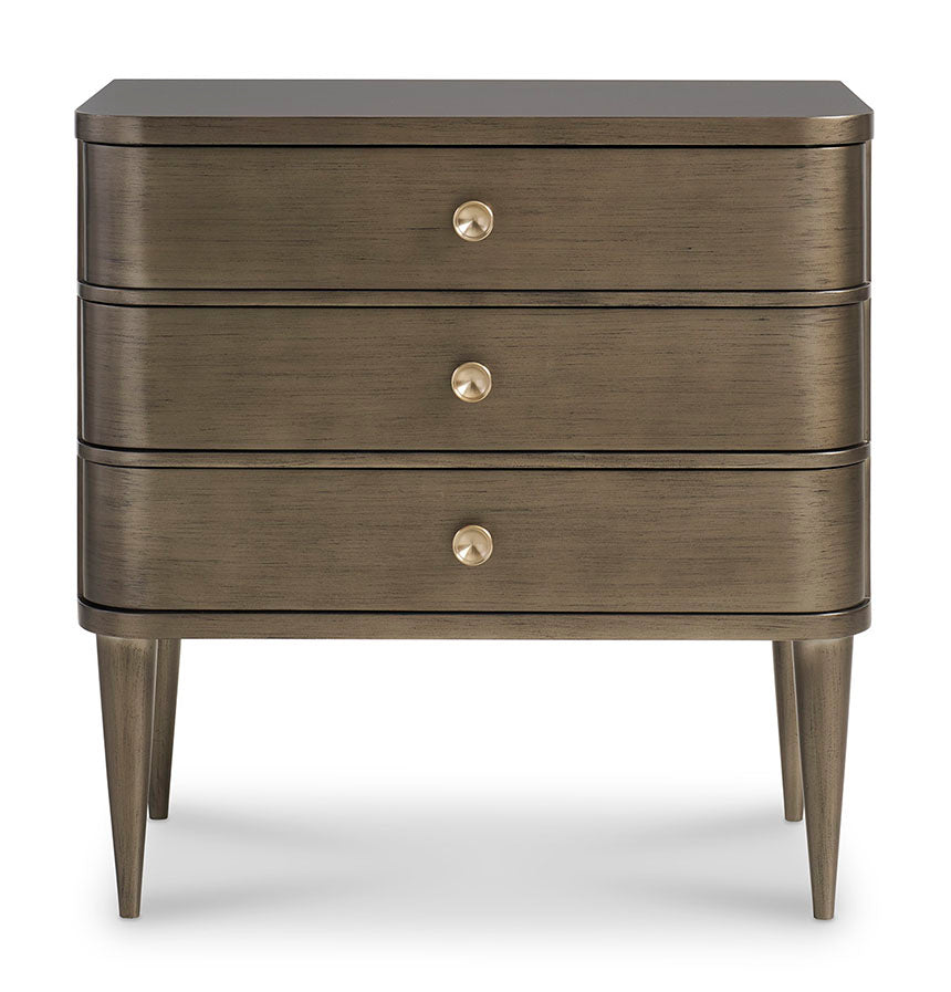 Novella Three Drawer Nightstand
