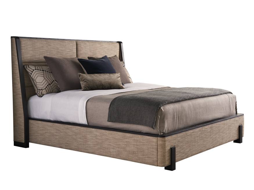 Barcelona Upholstered Footboard/side Rails/support 6/6 King