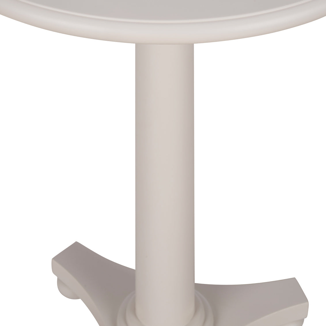 Louisville Side Table - Taupe in Taupe / Wood - Chelsea House