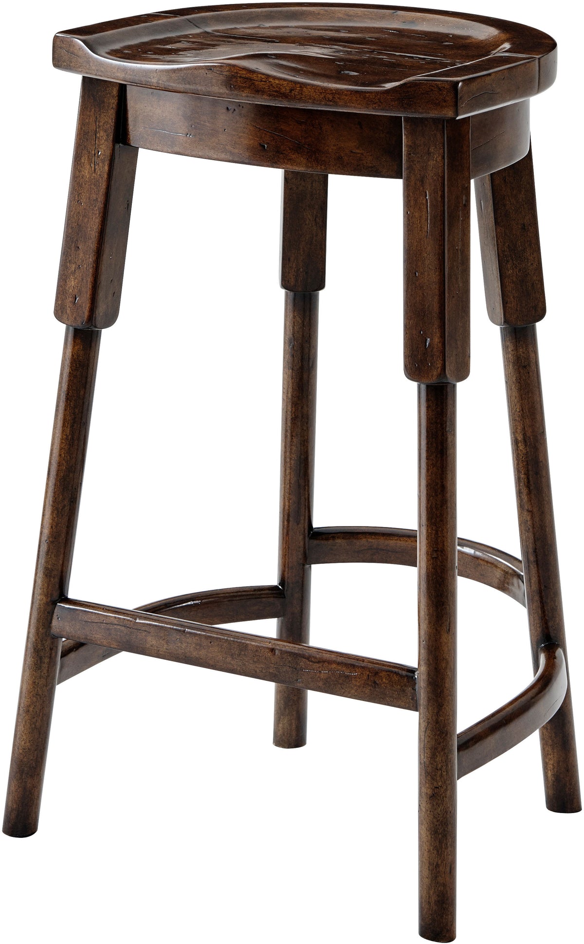 Norfolk Cottage Stool | Theodore Alexander | Sutter & Vale