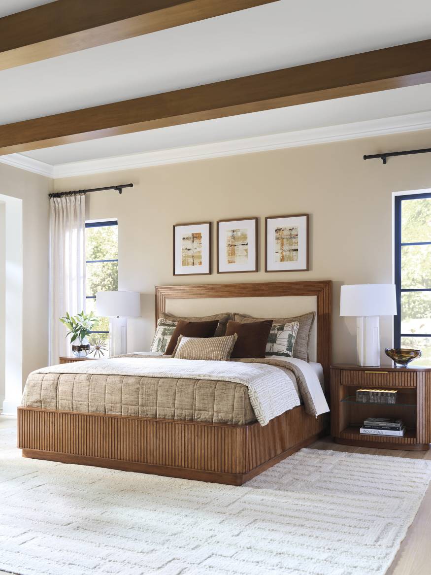 Pendry Upholstered Panel Bed