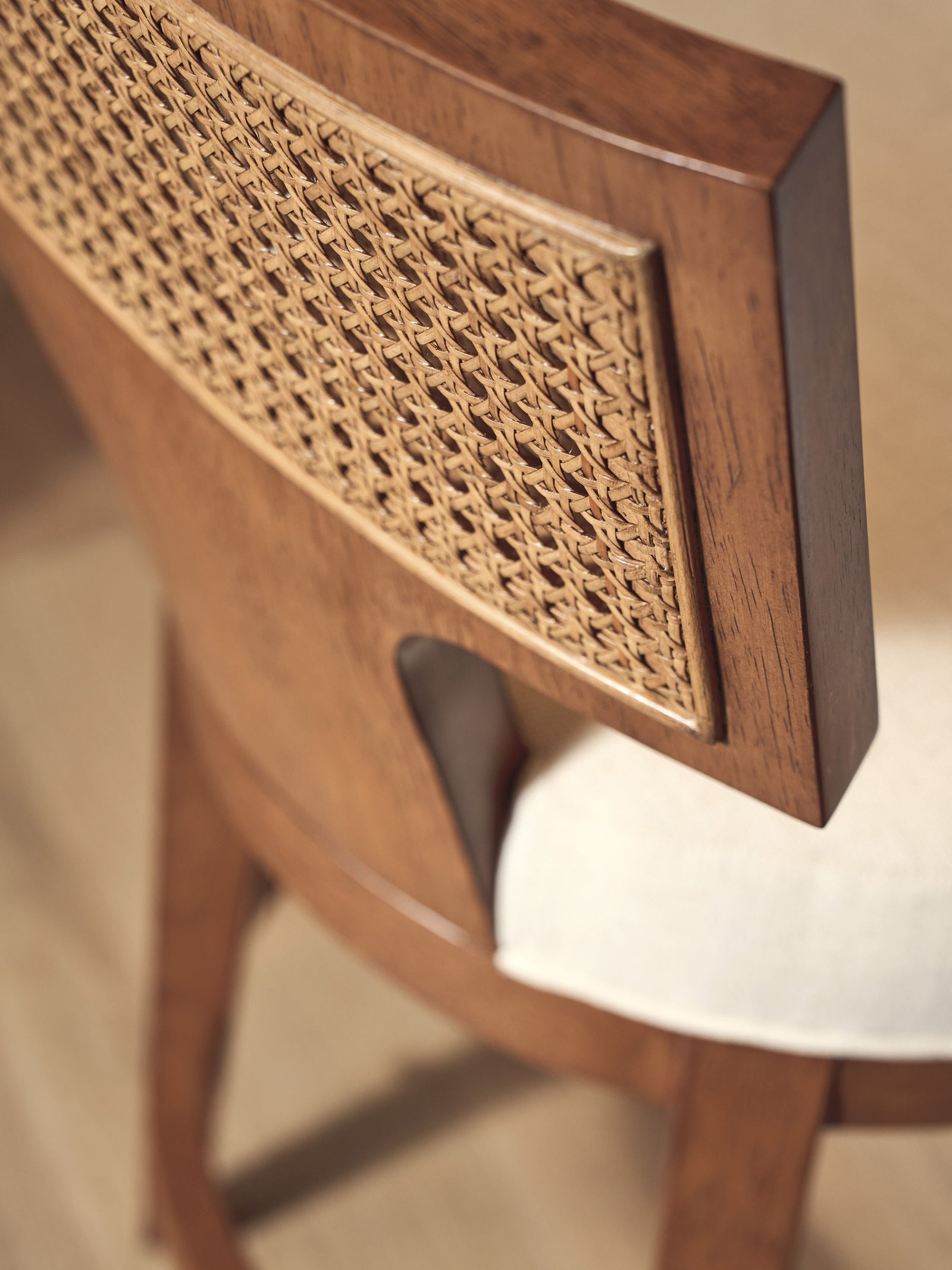 Calavera Custom Woven Swivel Counter Stool