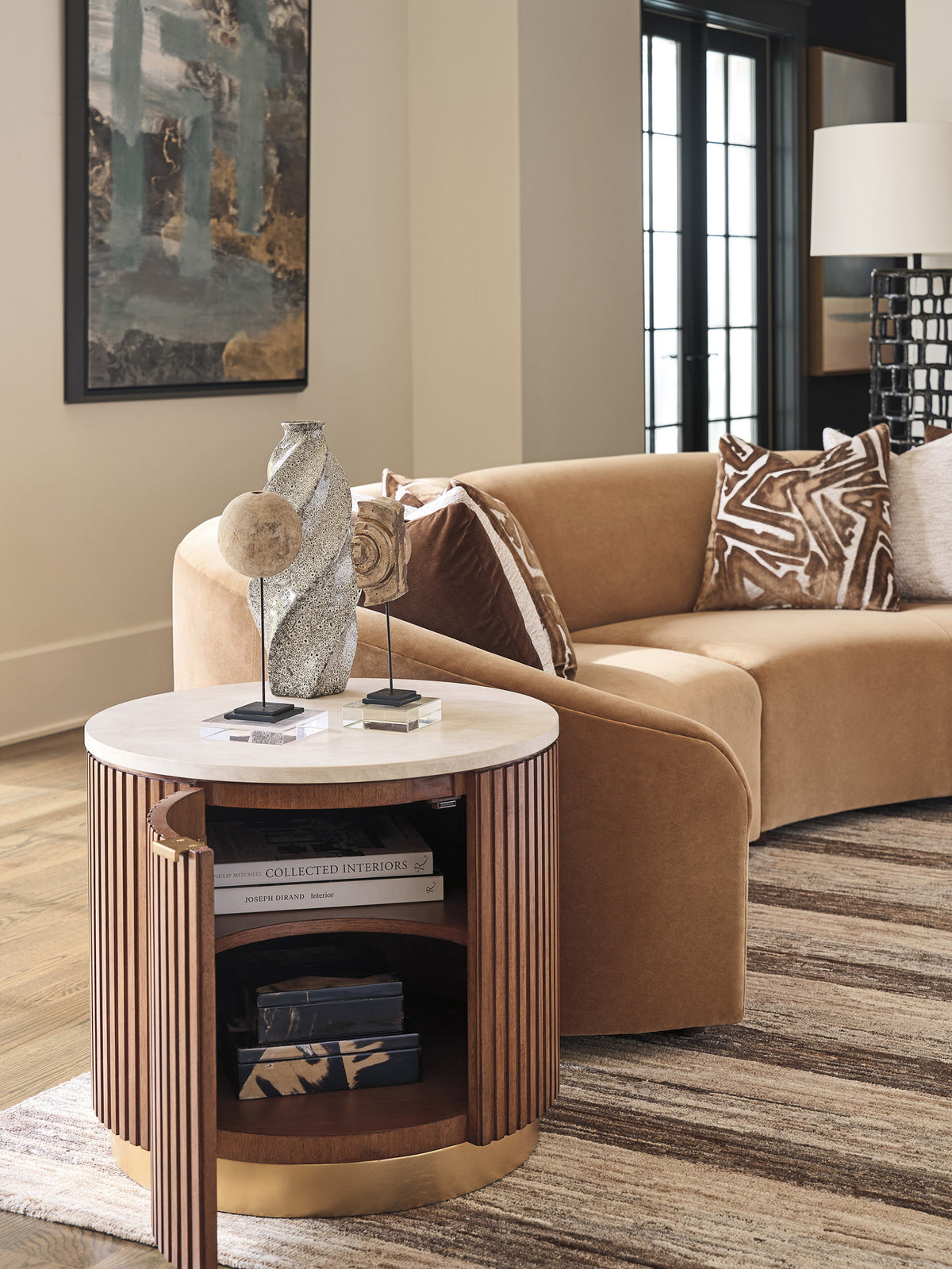 Avenida Round End Table